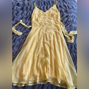 Orsay (European fashion house) yellow dress in EU 36 / US 6 / Small